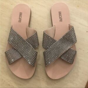 Anacapri Brazilian Glittery Sandals